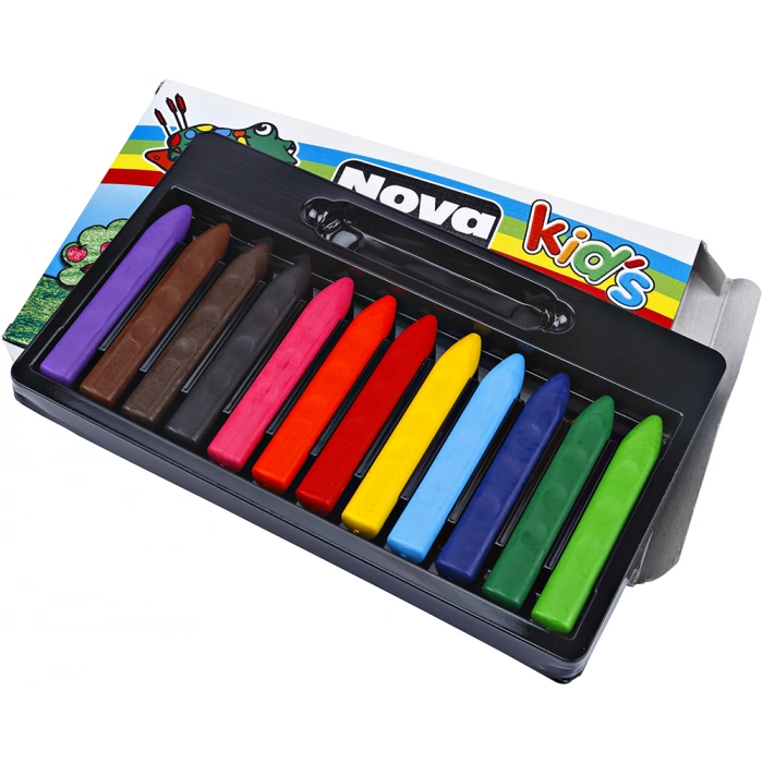 NOVA COLOR 12 RENK JUMBO MUM BOYA NC-2124