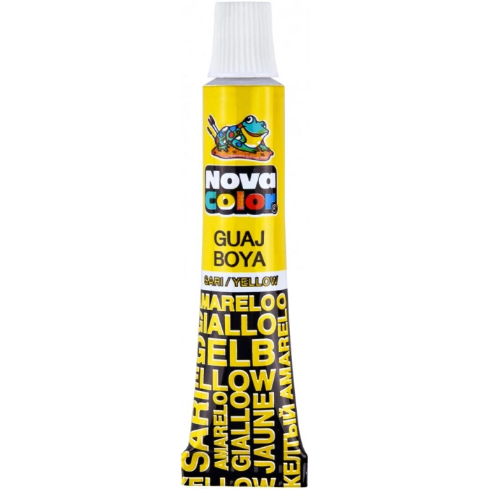 NOVA COLOR GUAJ BOYA TÜP SARI NC-115