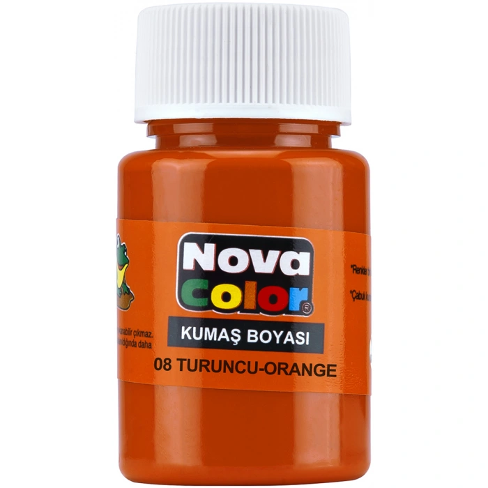 NOVA COLOR KUMAŞ BOYASI TURUNCU NC-166
