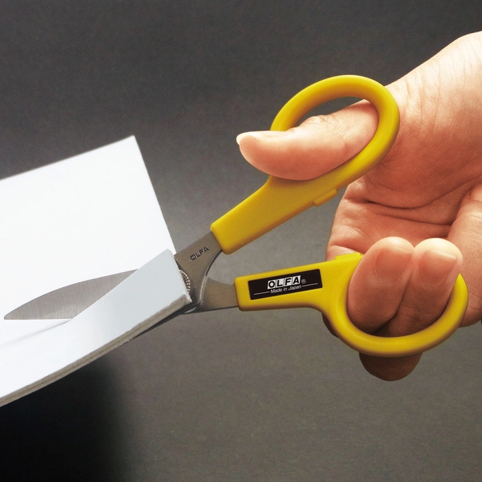 OLFA SCS-1 Paslanmaz Çelik Çok İşlevli Makas (Küçük Boy - 12,7 cm)