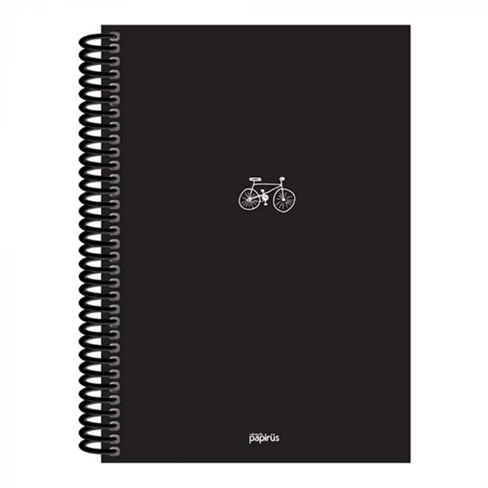 Papirüs Kraft Spr. Sert Kapak Bloknot 19X27 80 yp. Çizgili