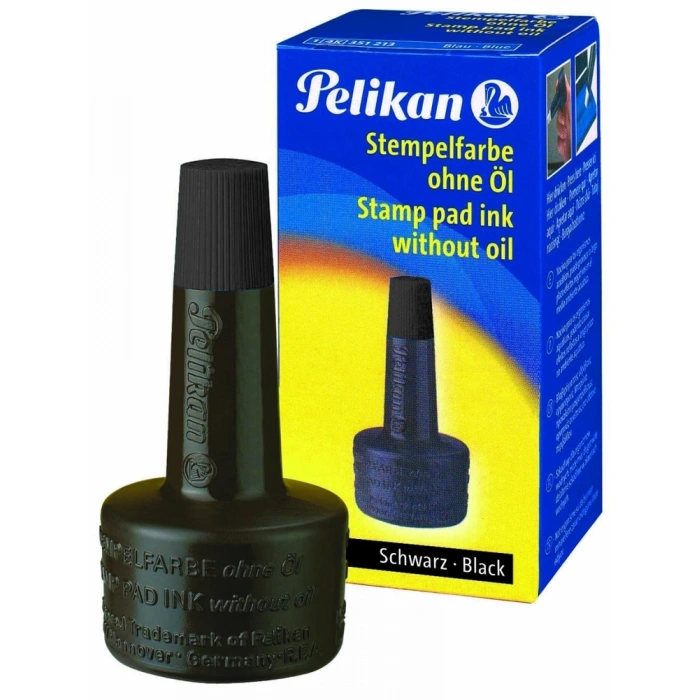 Pelikan Siyah Istampa Mürekkebi (30 ml)
