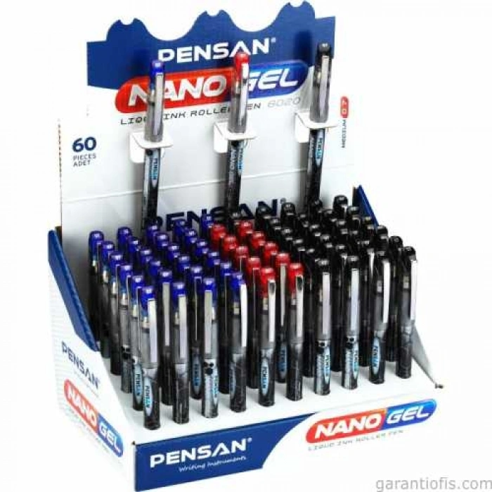 Pensan 6020 Nano Mavi Jel Roller Kalem