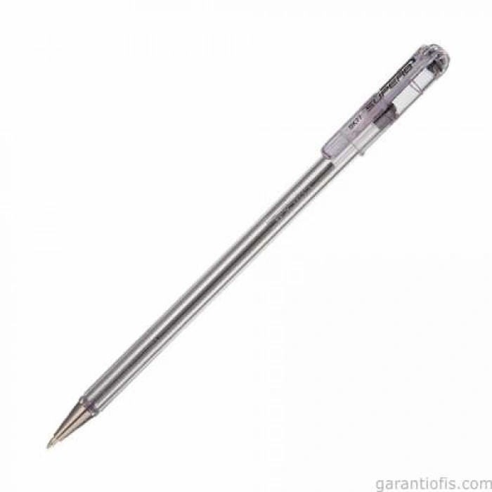 Pentel BK77 SuperB Siyah Çelik Uçlu Tükenmez Kalem (0,7 mm)