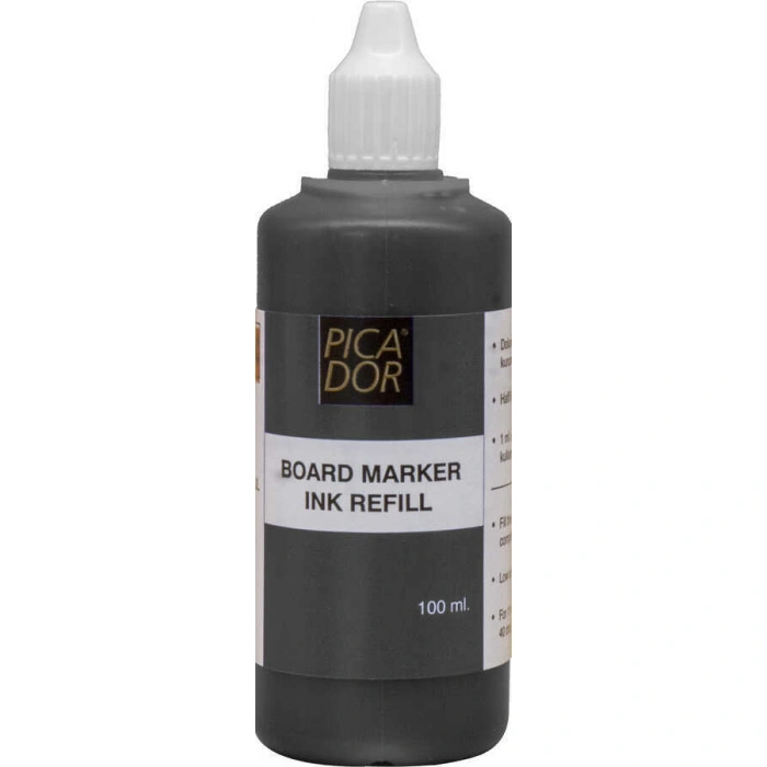 Picador 194 Board Marker Mürekkebi 100 ml Siyah