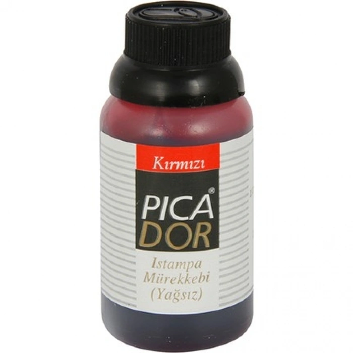 Picador Kırmızı Istampa Mürekkebi Yağsız 30cc