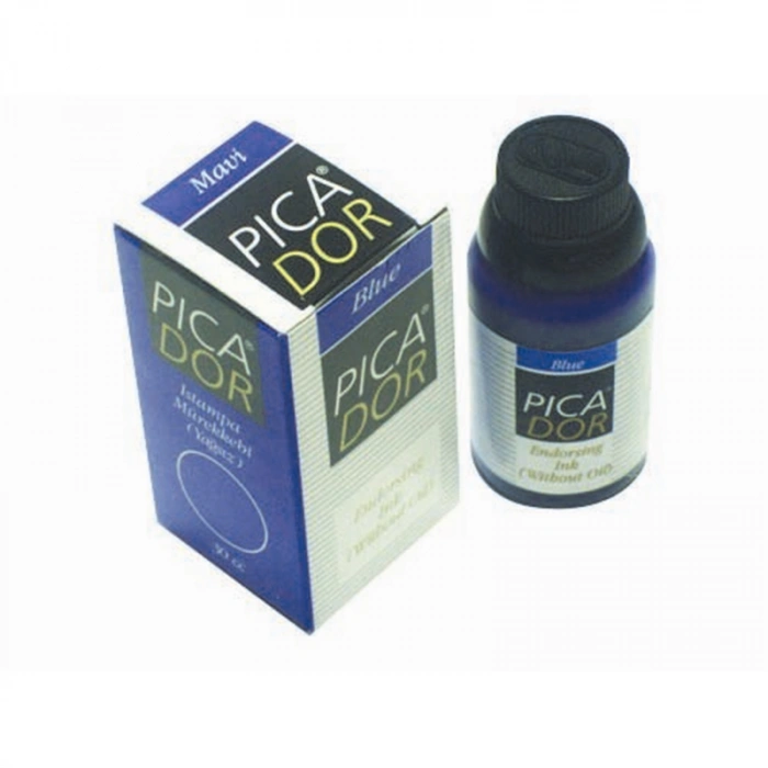 Picador Mavi Istampa Mürekkebi Yağsız 30cc
