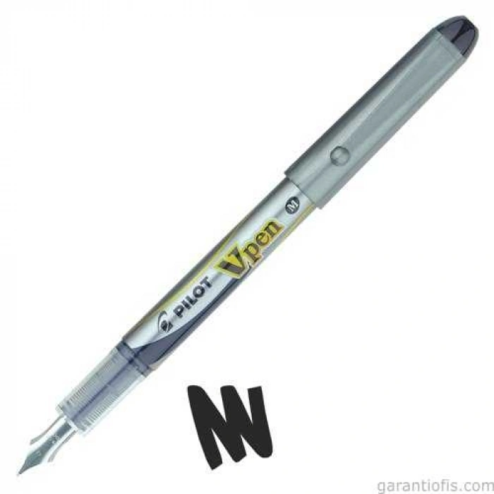 Pilot V-Pen Siyah Kullan-At Dolma Kalem