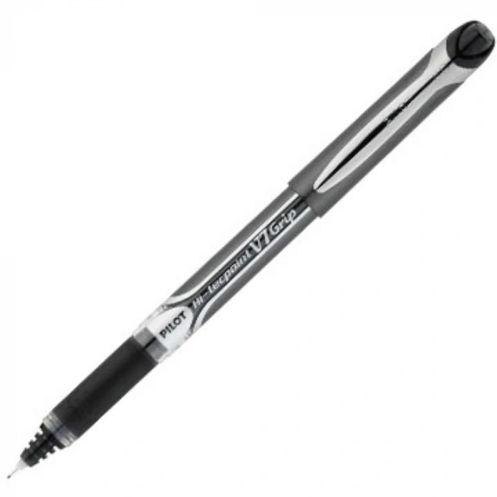 Pilot V7 Grip Hi-Tecpoint Siyah İğne Uçlu Roller Kalem