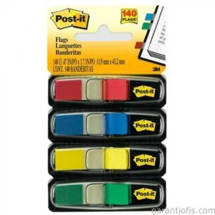 Post-it 683-4 index Mini Tip Sayfa İşaret Bandı