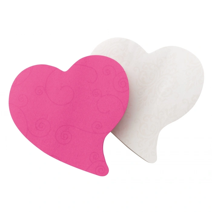 Post-it Super Sticky Not Kalp  Şeklinde 75 Yaprak x 2 Renk 7350-HRT