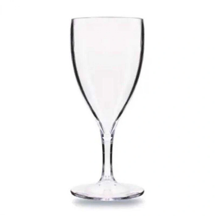 Premium Polikarbonat Şarap Bardağı Şeffaf 230 cc