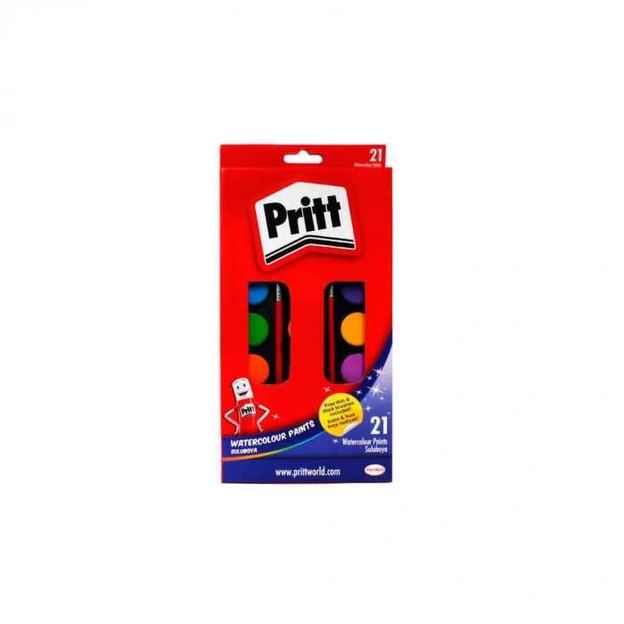 Pritt Sulu Boya Büyük Tablet 21li