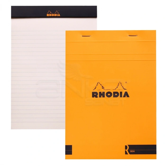 Rhodia Basic Bloknot Turuncu Kapak 90g 70 Yaprak 148x210mm