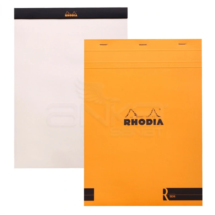 Rhodia Basic Bloknot Turuncu Kapak 90g 70 Yaprak 210x297mm