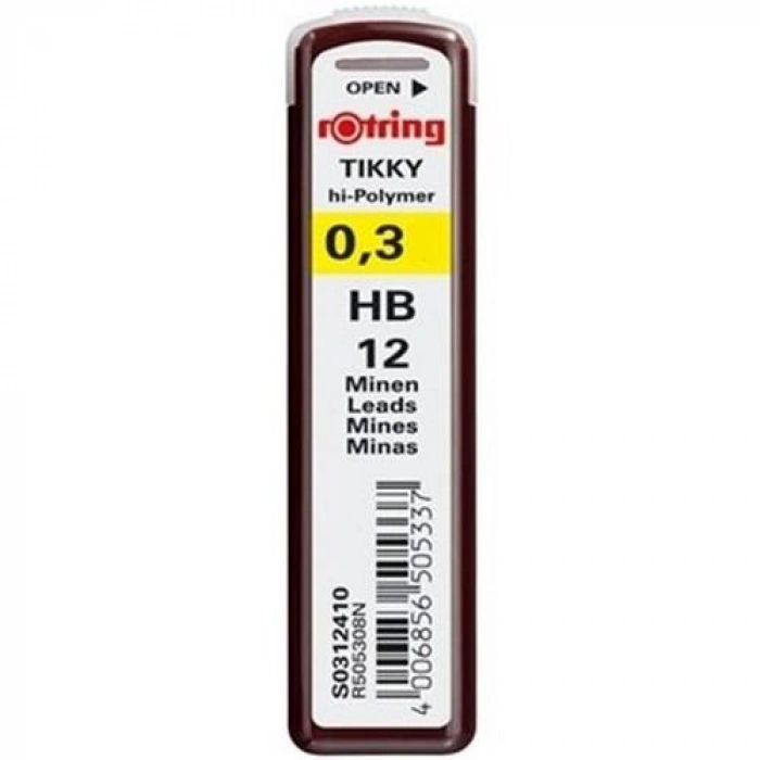 ROTRING KURŞUN KALEM UCU 0,3mm (HB)