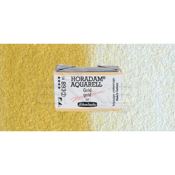 Schmincke Horadam Aquarell 1/1 Tablet 893 Gold seri 2