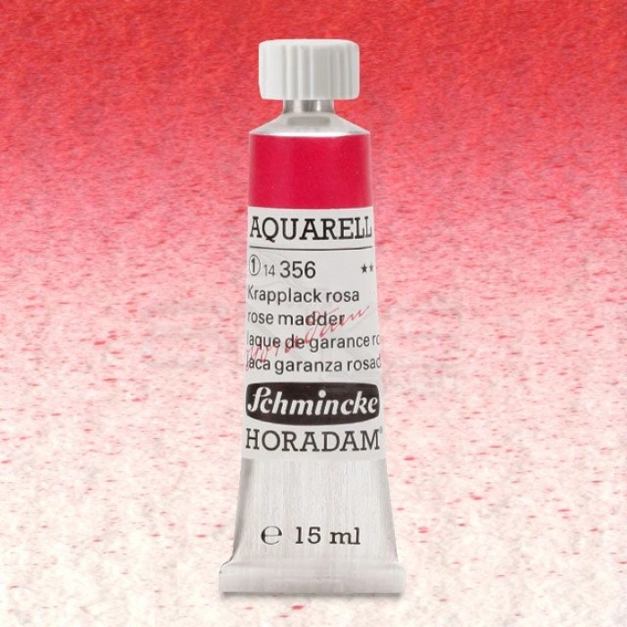 Schmincke Horadam Aquarell Tube 15ml Seri 1 Rose Madder 356