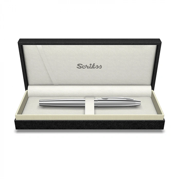 SCRİKSS 35 DOLMA KALEM KROM LÜKS KUTU