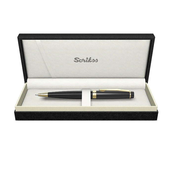 SCRİKSS 38 VERSATİL KALEM SİYAH-ALTIN