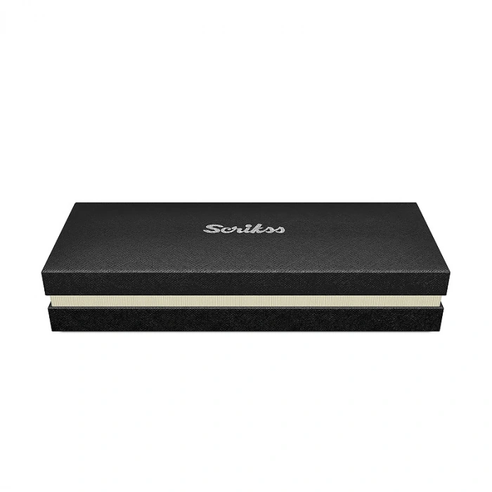 SCRİKSS 39 TÜKENMEZ KALEM LACİVERT-KROM LÜKS KUTU