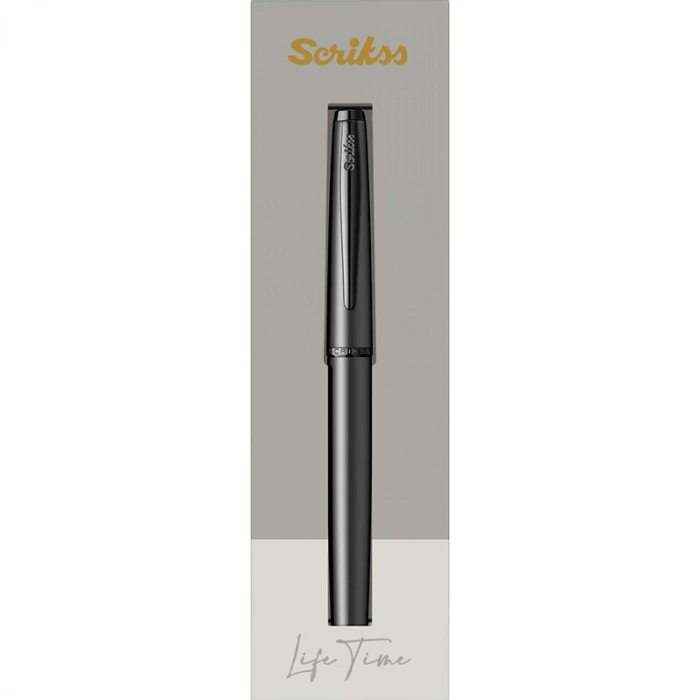SCRİKSS 78MB ROLLER KALEM MAT SİYAH ÖZEL KUTULU