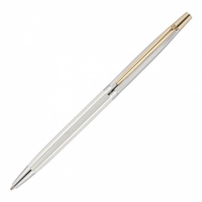 Scrikss Tükenmez Kalem 711W Gold-Chrome