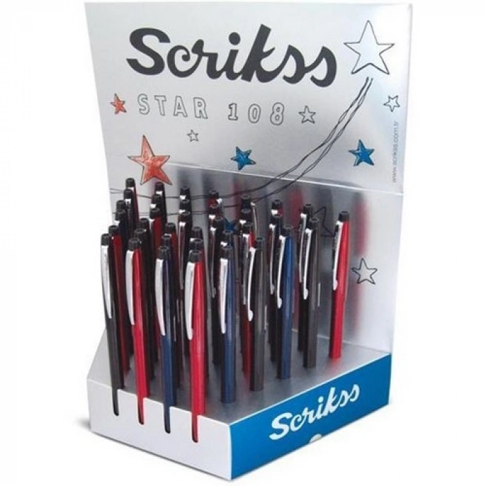 Scrikss Tükenmez Kalem Star 108