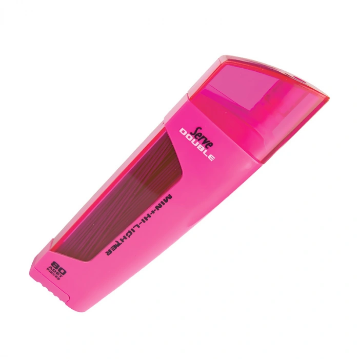 SERVE DOUBLE MIN KALEM UCU 0.7 2B-FOSFORLU KALEM PEMBE (FMP)