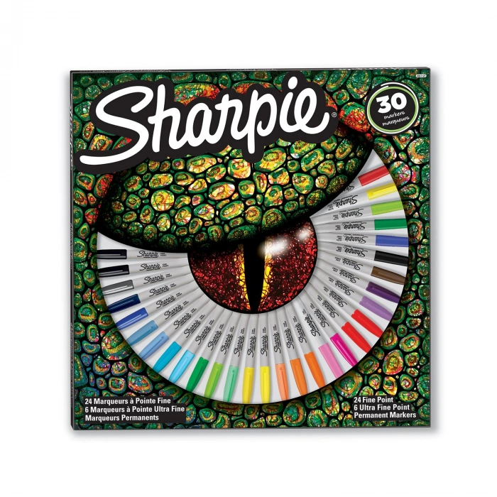 SHARPIE 30 LU FINE PERMANENT MARKÖR K.KELE 2061335