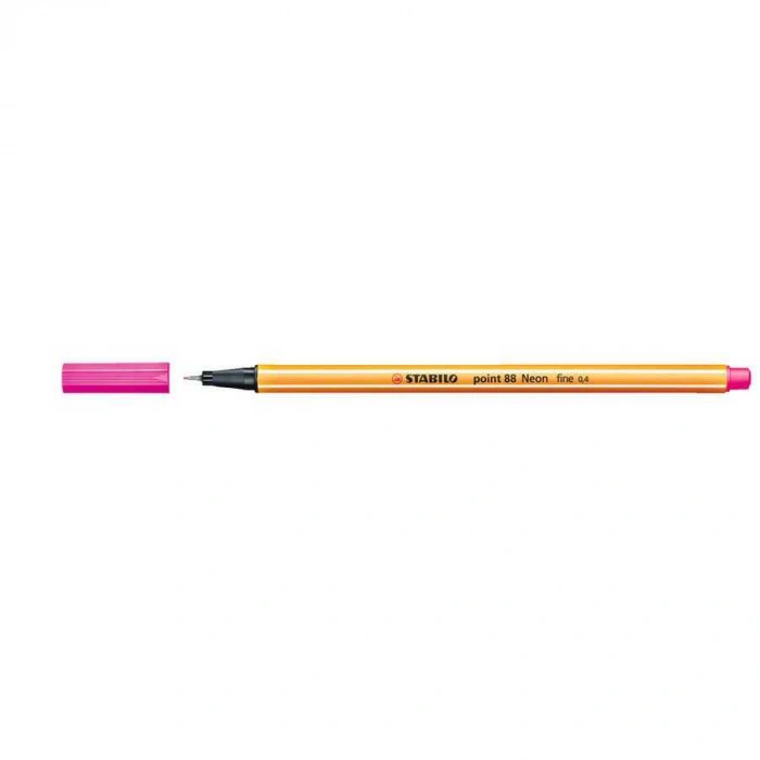 Stabilo Point 88 Keçeli Kalem 0.4 mm Floresan Pembe