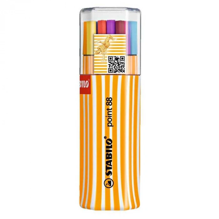 Stabilo Point 88 Şeffaf Paket 20li