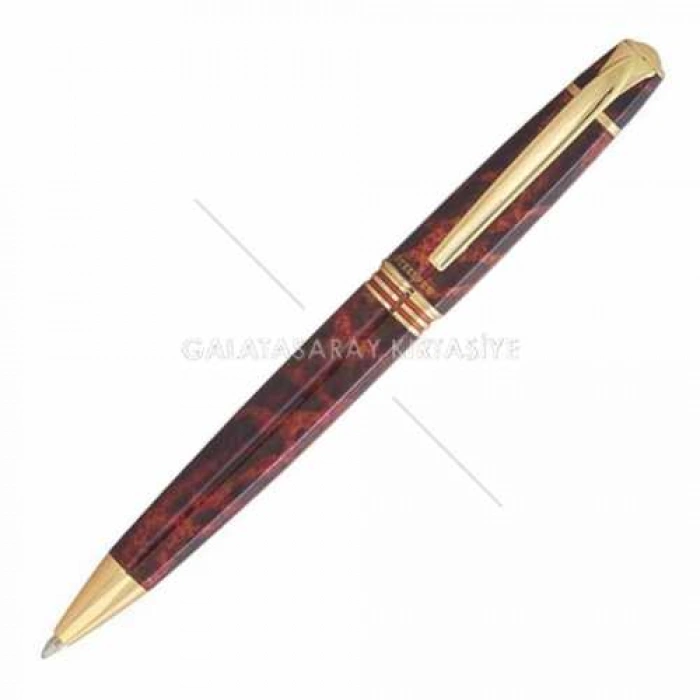 Steelpen Tükenmez Kalem Planet Kahve Lake Gold 0026T
