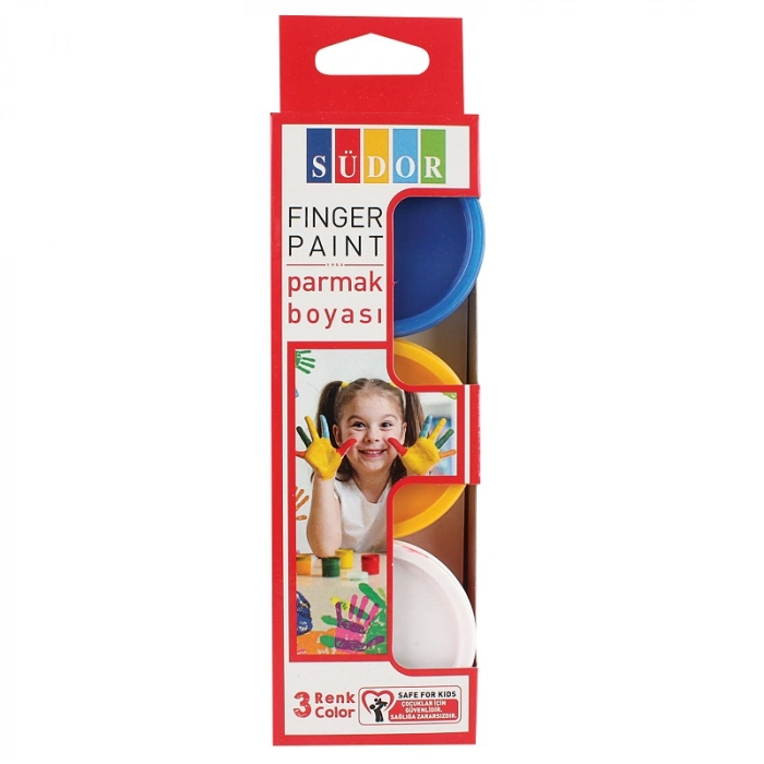 SÜDOR 3 RENK PARMAK BOYASI 30 ml 821