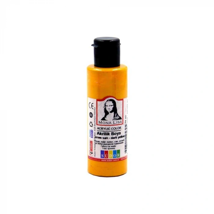 Südor Akrilik Boya 70 ml Krom Sarı