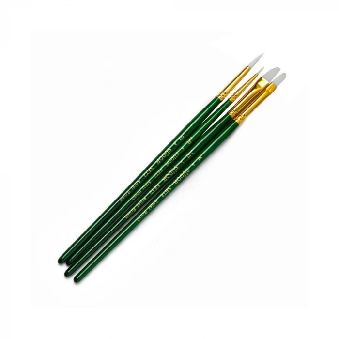 Südor Hobi Fırçası 4lü Set Beyaz Kıl