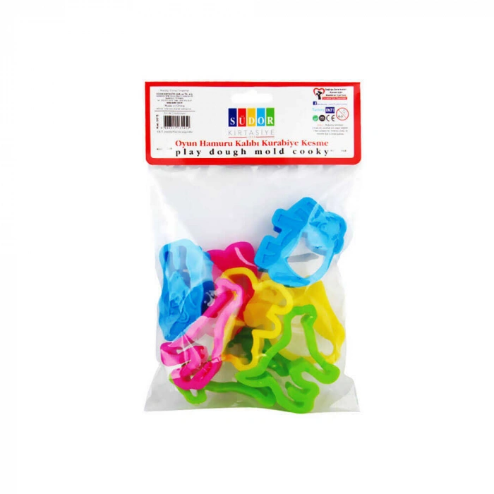 Südor Oyun Hamuru Kalıbı Büyük Karışık Şekiller +Merdane