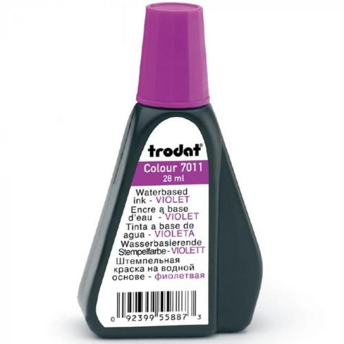 TRODAT 7011 ISTAMPA MÜREKKEBİ 28cc MOR