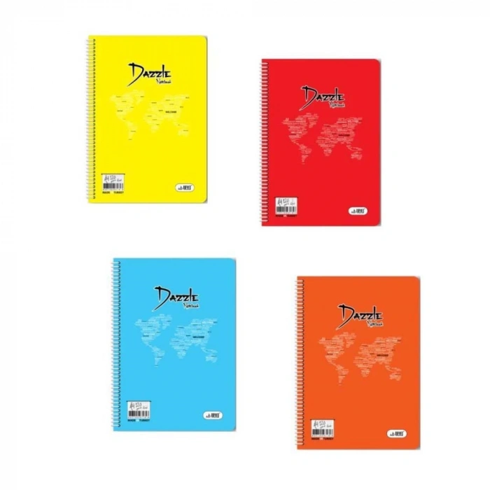 Umut Dazzle Sp. Pp. Kapak A4 4 Renk Ultra Beyaz Düz 120/0