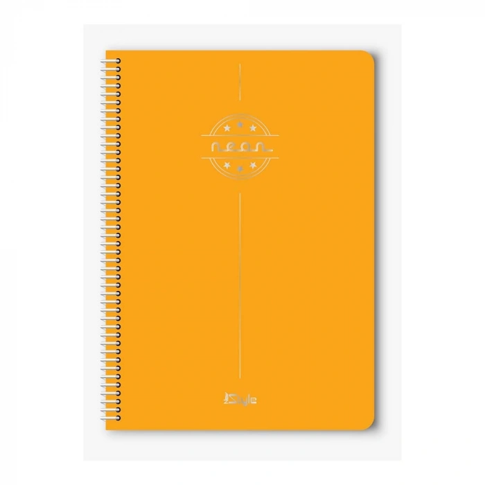 Umut Newstyle Platinum A4 Spiralli Pp Kapak 120Yp. Çizgili