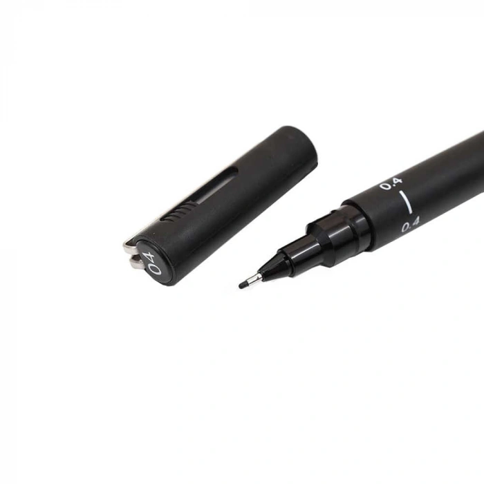 Uni-Ball İğne Uçlu Kalem 0.4 mm Siyah