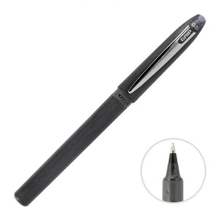 Uni-Ball Roller Kalem Grip 0.5 mm Siyah