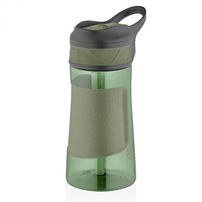 Uzspace Tritan Pipetli Su Matarası Playoff 460 ml Yeşil