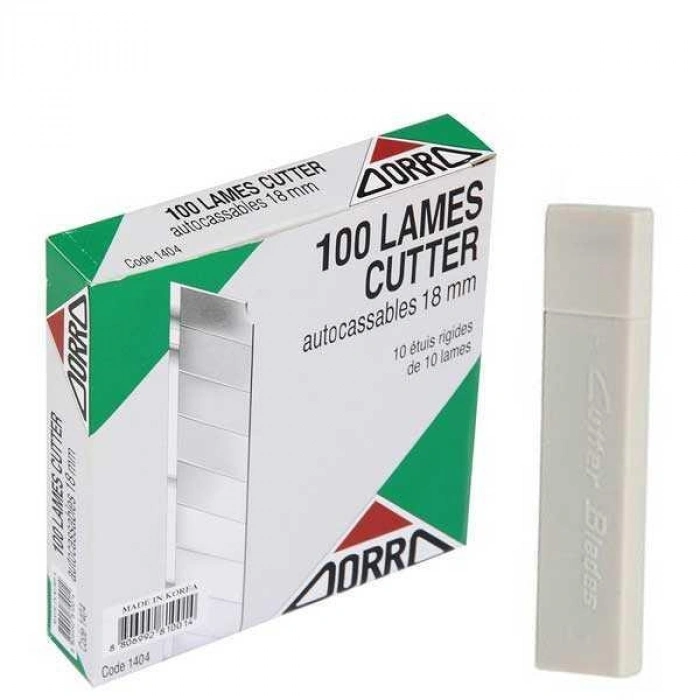 ZORRO Geniş Maket Bıçağı Yedeği (10 Adetlik Tüp)