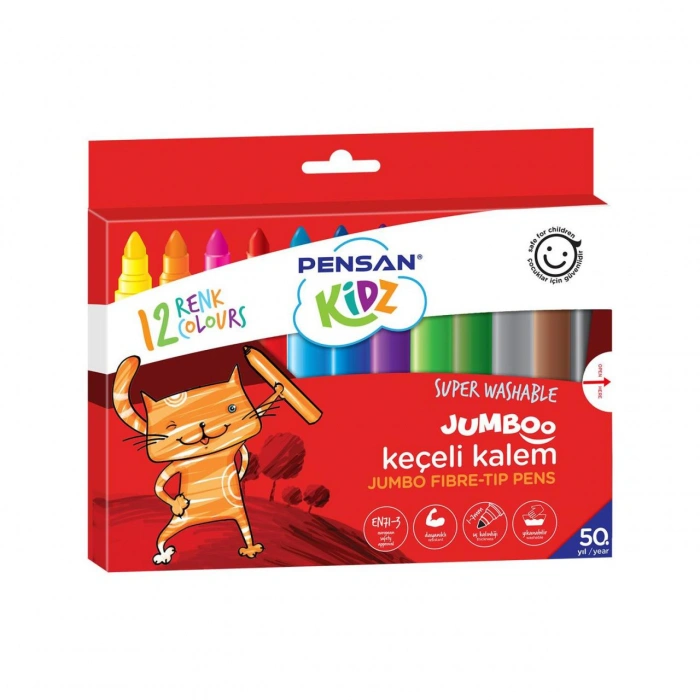 PENSAN KİDZ 12 RENK PASTEL BOYA 98060