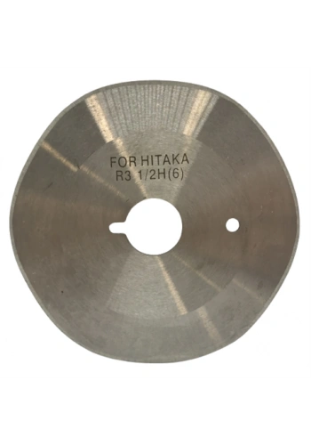 Hitaka Yuvarlak Kumaş Kesim Motor 6 Köşe Bıçak / R3 1/2H(6)