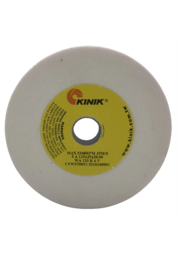 Hızar Makinesi İçi Çukur Bileme(Zımpara) Taşı 125X25X20-70X14