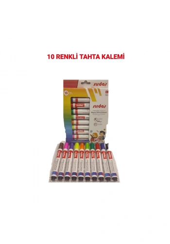 SIRDAŞ TAHTA KALEMİ 10 LU SET 7010-7020