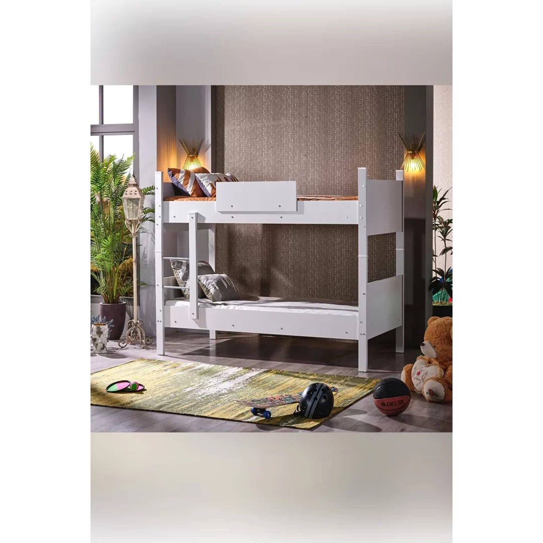 Limni Home Mondo Ranza, İkiye Ayrılabilen Mdf Profilli 90x190 cm, Beyaz