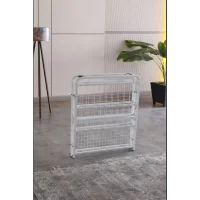 Devon Metal Katlanır Karyola + Yatak (Beyaz) | Limni Home